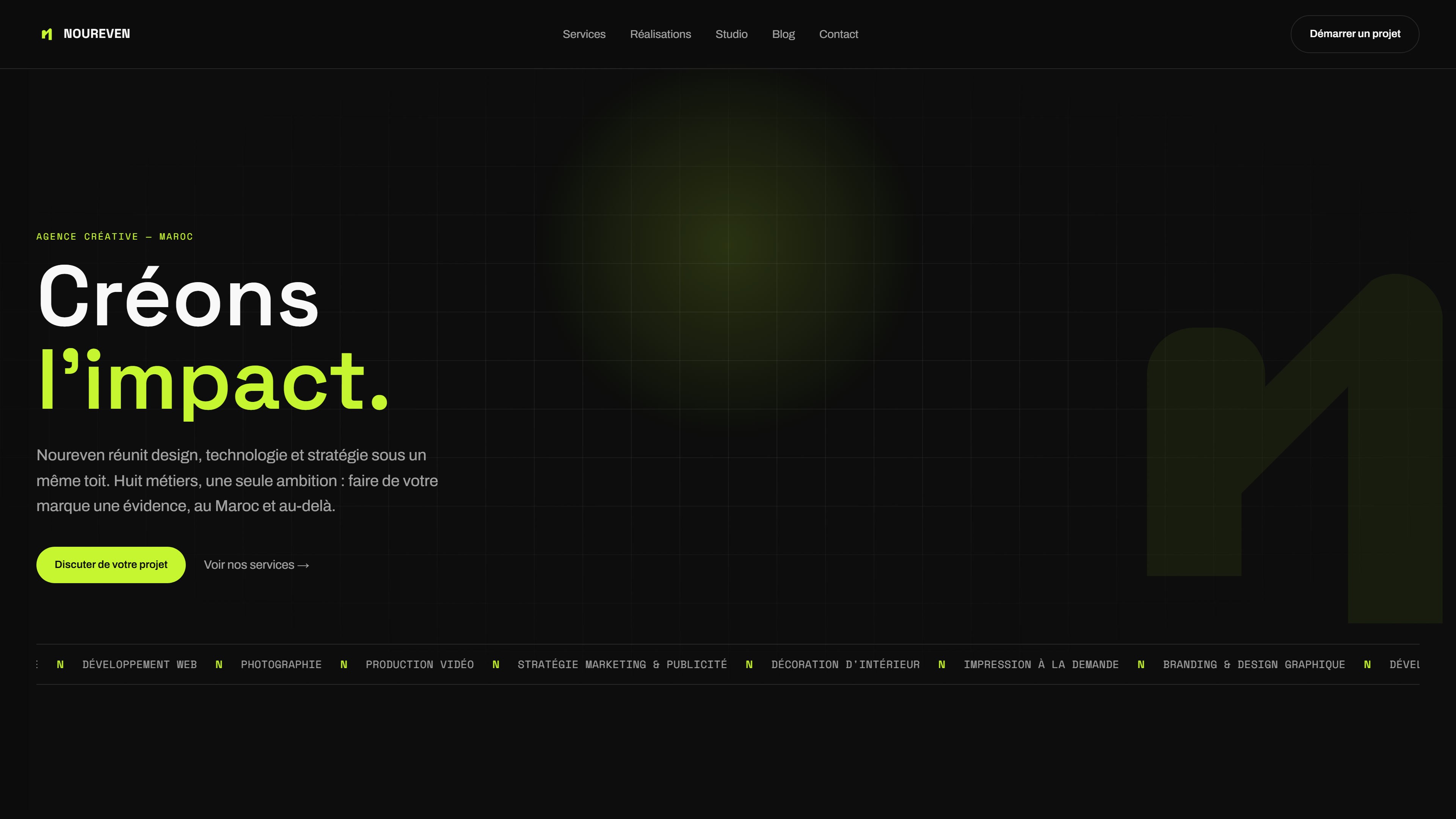 Site vitrine Noureven